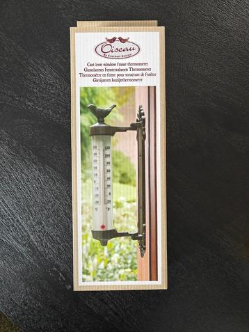 Gietijzeren wand thermometer  beschikbaar voor biedingen