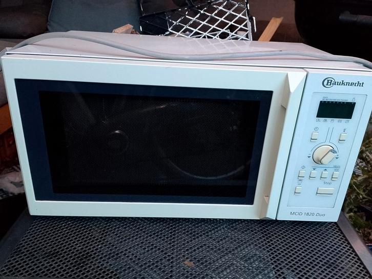 Combi Magnetron - Bauknecht MCID 1820 Duo, Witgoed en Apparatuur, Magnetrons, Gebruikt, Vrijstaand, Combimagnetron, 45 tot 60 cm