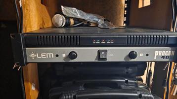 LEM Procon 400 power versterker 550W RMS beschikbaar voor biedingen