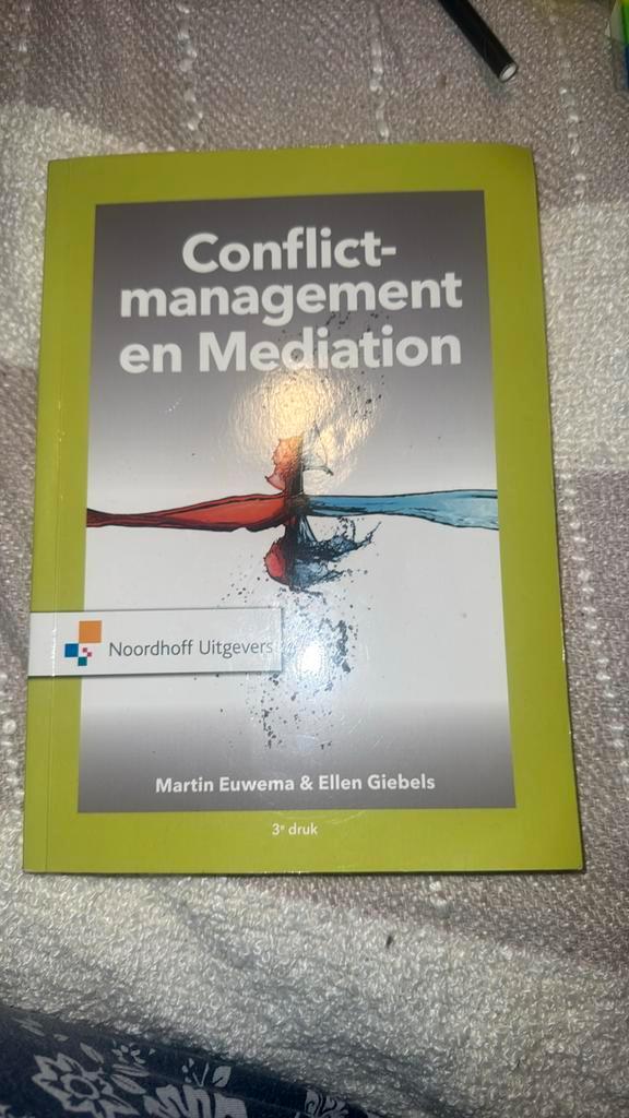 Martin Euwema - Conflictmanagement en mediation, Boeken, Wetenschap, Zo goed als nieuw, Sociale wetenschap, Ophalen of Verzenden