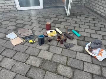 Partij Schuurpapier - Diverse Soorten beschikbaar voor biedingen