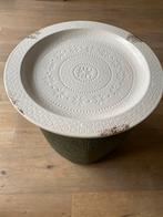 Prachtige deco schaal 46cm, Huis en Inrichting, Woonaccessoires | Schalen en Manden, Ophalen of Verzenden, Zo goed als nieuw, Rond