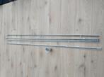 Gordijnrails 4 x 180, te verlengen tot 2 x 360 cm, Ophalen, Gebruikt, 150 tot 200 cm