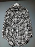 Blouse van dikkere stof zwart/wit mt S van Stradivarius, Wit, Ophalen of Verzenden, Maat 36 (S), Stradivarius