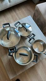 Pannenset holland, Huis en Inrichting, Keuken | Potten en Pannen, Ophalen, Gebruikt, Rvs, Pannenset