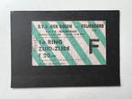 Beker final voetbal kaartje BVV Den Bosch - Feyenoord 2-6-91, Verzenden, Gebruikt, Feyenoord, Poster, Plaatje of Sticker