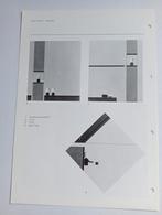 Auke Peter Leeuwen dubbelzijdig Documentatieblad jaren 70, Antiek en Kunst, Kunst | Overige Kunst, Ophalen of Verzenden