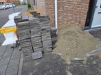 15 vierkante meter tegels en zand, Doe-het-zelf en Verbouw, Tegels, Ophalen of Verzenden, Zo goed als nieuw
