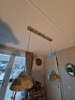 Mooie hanglamp met twee lampen, Ophalen, Zo goed als nieuw, Metaal, Minder dan 50 cm