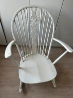 Witte Schommelstoel - Vintage Charme, Antiek en Kunst, Ophalen