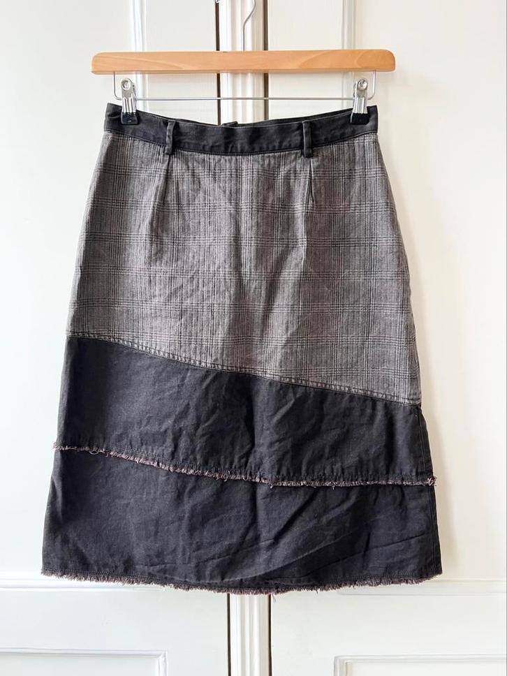 Pulls vintage rok bruin, maat 38 - NP 99,95, Kleding | Dames, Rokken, Nieuw, Maat 38/40 (M), Bruin, Onder de knie, Ophalen of Verzenden