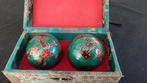 Set van 2 chinese Baodingballen Meridiaankogels Massagekogel, Ophalen, Gebruikt
