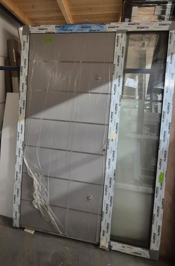 Aluminium Deurkozijn met Zijlicht - 1500x2200mm, Doe-het-zelf en Verbouw, Deuren en Horren, Nieuw, Buitendeur, 215 cm of meer