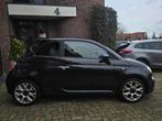 Fiat 500 0.9 TwinAir Turbo 500S Apk |Nap |Sport |Zwart, Voorwielaandrijving, Gebruikt, Euro 6, Leder en Stof