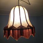 Klassieke brocante lampenkap retro, Huis en Inrichting, Lampen | Lampenkappen, Ophalen, Gebruikt, Rond, Retro, mancave