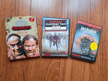 Wildboyz &Jackass dvd's  beschikbaar voor biedingen