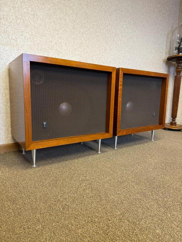 Zeldzame set JBL C38 “the baron” high end luidspeakers., Audio, Tv en Foto, Luidsprekers, Zo goed als nieuw, Front, Rear of Stereo speakers
