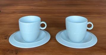 2 Alessi Tendentse (Bavero) kop en schotels beschikbaar voor biedingen