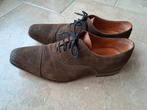 Van Lier Bruine Suède Schoenen - Maat 44, Bruin, Van Lier, Ophalen of Verzenden, Gedragen