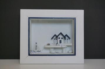 Lief 3D schilderij voor een strandkamer, maritiem, zeethema beschikbaar voor biedingen