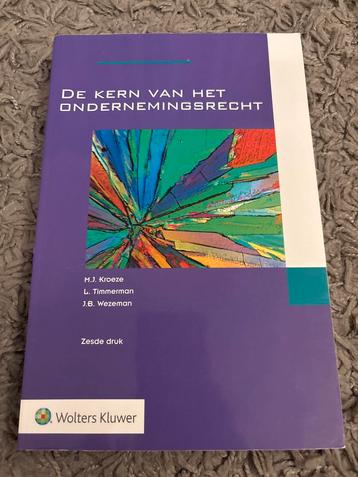 Kern van het Ondernemingsrecht - 6e druk beschikbaar voor biedingen
