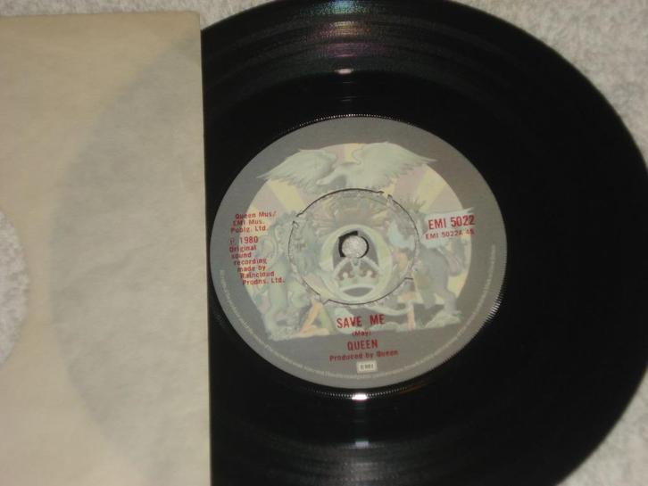 Queen      Save Me   UK      Orgineel, Cd's en Dvd's, Vinyl Singles, Zo goed als nieuw, Single, Pop, Ophalen of Verzenden