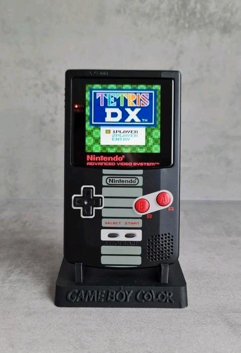 Custom Gameboy Color IPS Scherm, Spelcomputers en Games, Spelcomputers | Nintendo Game Boy, Refurbished, Game Boy Color, Ophalen of Verzenden