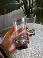 Moderne Plastic glazen set van 2, Ophalen of Verzenden, Zo goed als nieuw