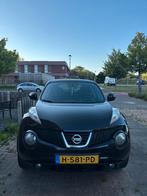 Nissan Juke 1.6 86KW Eco-pure Drive 2012 Zwart, Auto's, 1250 kg, Zwart, Handgeschakeld, 48 €/maand