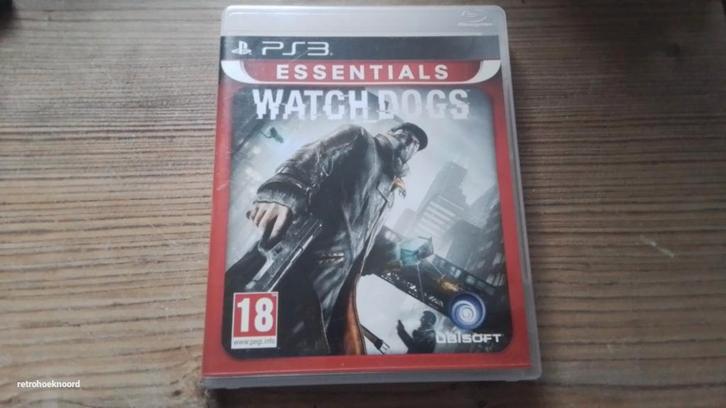 Watch Dogs - PS3 Essentials, Spelcomputers en Games, Games | Sony PlayStation 3, Gebruikt, Avontuur en Actie, 1 speler, Vanaf 18 jaar