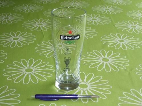 Heineken glas Champions League Munich Final 2012, Verzamelen, Sportartikelen en Voetbal, Zo goed als nieuw, Overige typen, Buitenlandse clubs