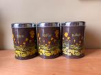 Drie vintage Brabantia jaren 70 blikken, Ophalen of Verzenden, Gebruikt, Koffie, Overige merken