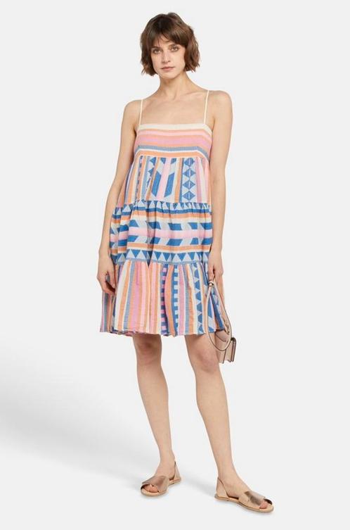 * Devotion 38 * NIEUW zomers mouwloos jurkje Lipsi., Kleding | Dames, Jurken, Nieuw, Maat 38/40 (M), Blauw, Knielengte, Verzenden