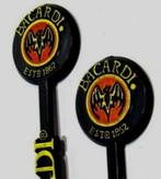 Bacardi stirrers vleermuis rood logo ( set 6 stuks ) 02, Ophalen of Verzenden, Nieuw, Gebruiksvoorwerp