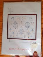 merklap borduurpakket permin of copenhagen sampler 1811, Verzenden, Nieuw, Handborduren, Borduurpakket