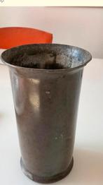 Antieke tinnen beker/vaas, Ophalen of Verzenden