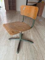 Vintage industrieel kinderstoeltje, Ophalen, Zo goed als nieuw, Stoel(en)