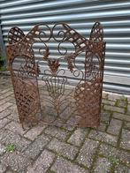 Metalen Vonkenvanger haardscherm, Gebruikt, ., Ophalen of Verzenden, Vrijstaande haard