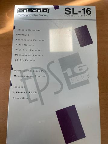 Ensoniq SL-16 library sounds voor EPS16 plus NOS beschikbaar voor biedingen