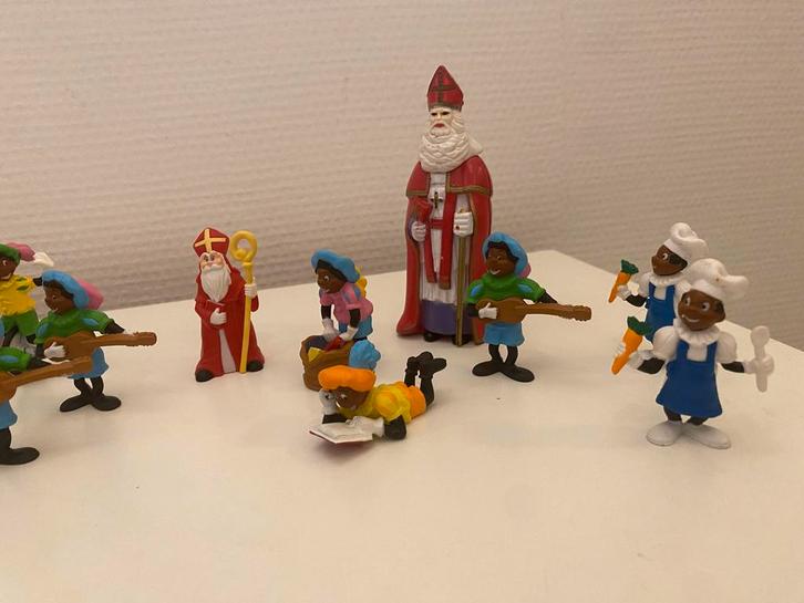 Vintage Sinterklaas Poppetjes Blokker Spaaractie, Diversen, Sinterklaas, Gebruikt, Ophalen of Verzenden