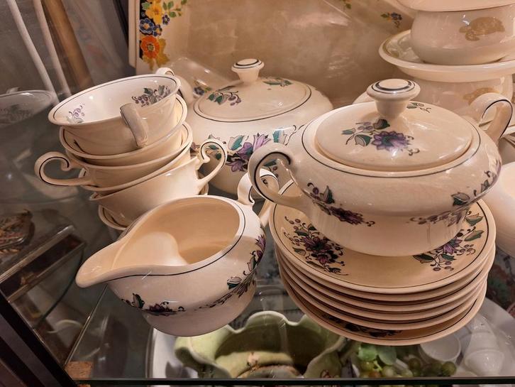 Mosa Maastricht Art Deco Theeservies, Antiek en Kunst, Antiek | Servies compleet, Ophalen of Verzenden