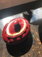 Aardewerk Koekdoos met Deksel - Bordeaux Rood, Ophalen of Verzenden