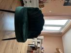 Groene velours stoel, Huis en Inrichting, Stoelen, Ophalen, Zo goed als nieuw, Overige kleuren, Eén