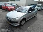 Peugeot 206 1.6 16V CC 2002 Grijs, Auto's, Peugeot, Voorwielaandrijving, Zwart, 4 cilinders, Cabriolet