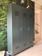 Houten donkergrijze lockerkast, Ophalen, Gebruikt, Locker
