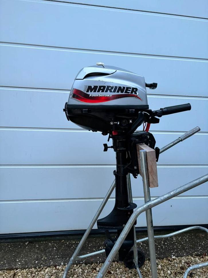 Mariner 3.5pk 4 takt buitenboordmotor, Watersport en Boten, Bootonderdelen, Gebruikt, Motor en Techniek, Motorboot, Ophalen