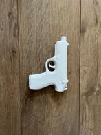 Pistool gun vaasje wit, Wit, Aardewerk of Porselein, Ophalen of Verzenden, Zo goed als nieuw