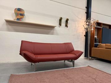Showmodel Leolux Tango 3 zits Bank Wapiti Tulip leer 203 beschikbaar voor biedingen