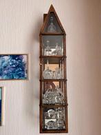 kastje in de vorm van een huisje, Huis en Inrichting, Ophalen, Minder dan 50 cm, Glas, Minder dan 25 cm