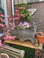 gietijzeren oude franse jardiniere tuinvaas bloembak, Tuin en Terras, Ophalen, Gebruikt